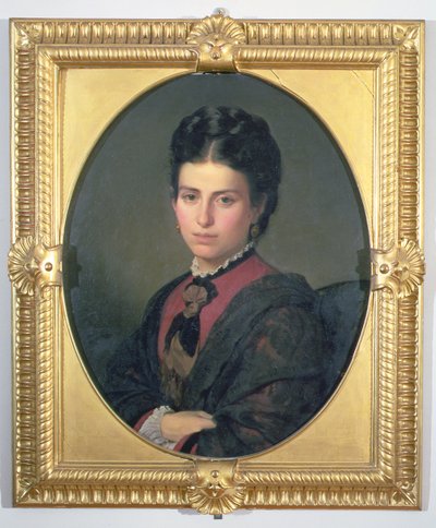 Retrato de Emilia Sampieri de Alessandro Franchi