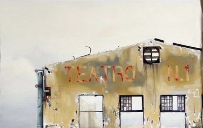 Cinecitta, Roma. Ilustración de Alessandro Lonati de Alessandro Lonati