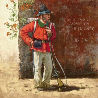 Voluntario Garibaldino de la República Romana de Alessandro Lonati