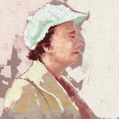 Retrato de la científica Rachel Carson, 2023 (ilustración) de Alessandro Lonati