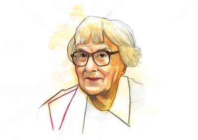 Retrato de la escritora estadounidense Harper Lee (1926-2016) (Retrato de la novelista estadounidense Harper Lee) de Alessandro Lonati