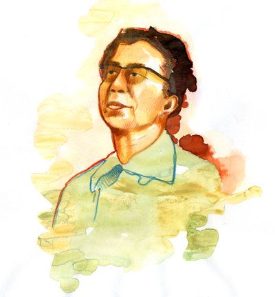 Retrato de Jiang Qing (1914-1991) Esposa de Mao Zedong (Retrato de Jiang Qing como Madame Mao) de Alessandro Lonati