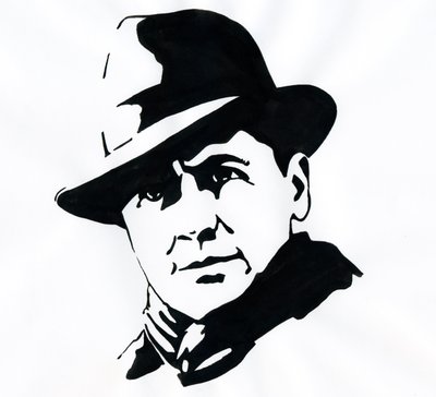 Retrato del prefecto y resistente francés Jean Moulin (1899-1943) de Alessandro Lonati