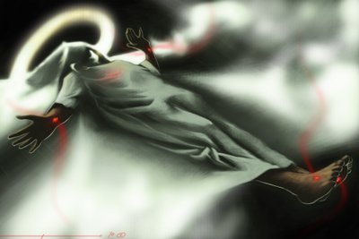 La Resurrección de Cristo. Ilustración de Alessandro Lonati 2010 de Alessandro Lonati