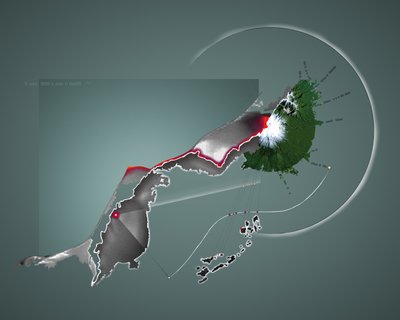 Ucrania atacada por Rusia, 2022 (ilustración) de Alessandro Lonati