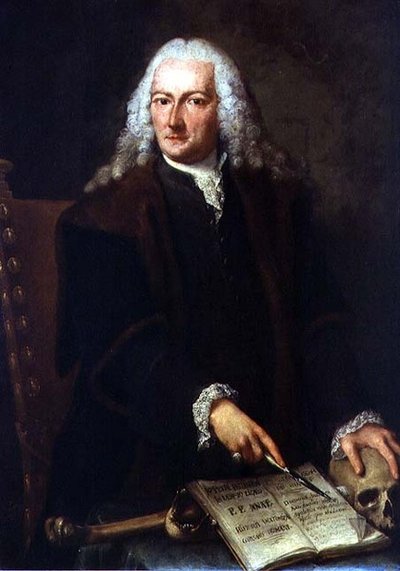 Retrato de Giuseppe Pellegrini de Alessandro Longhi