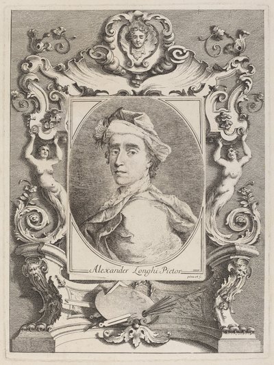 Autorretrato de Alessandro Longhi