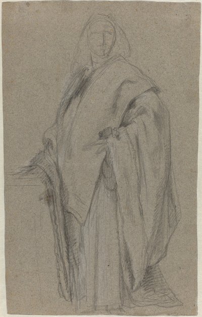 Retrato de un procurador [verso] de Alessandro Longhi or Pietro Longhi