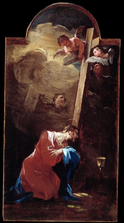 Jesús en el jardín de Alessandro Magnasco