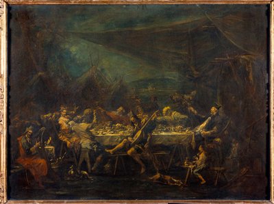 Comida de bohemios de Alessandro Magnasco
