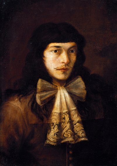Autorretrato de joven de Alessandro Magnasco