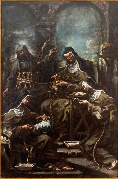 Monjas hilanderas de Alessandro Magnasco