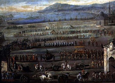 El cortejo fúnebre del Dogo F. Morosini de Alessandro Piazza