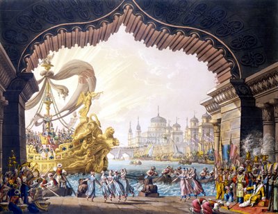 Il crociato in Egitto de Alessandro Sanquirico