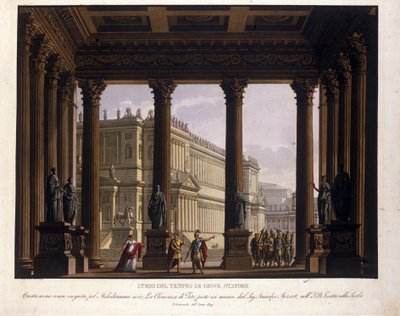 Escenografía de Alessandro Sanquirico (1777-1849) para 