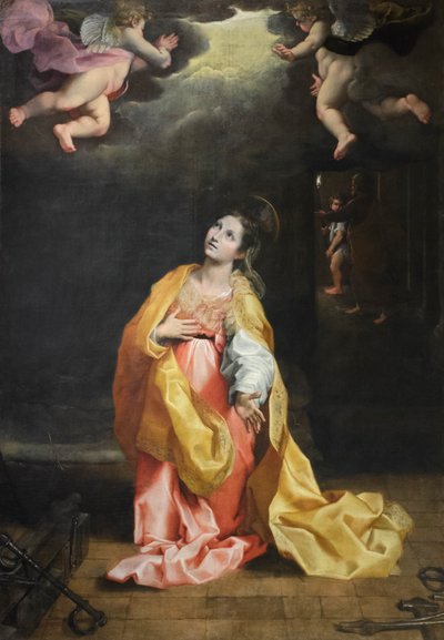 Santa Águeda en la cárcel de Alessandro Vitali