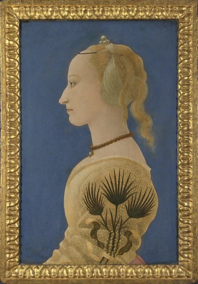 Retrato de una dama, ca. 1465 de Alesso Baldovinetti