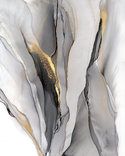 Flujo de tinta dorada de Alevtina Shelest