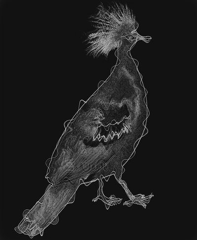 Pájaro IV, 2020 de Alex Caminker