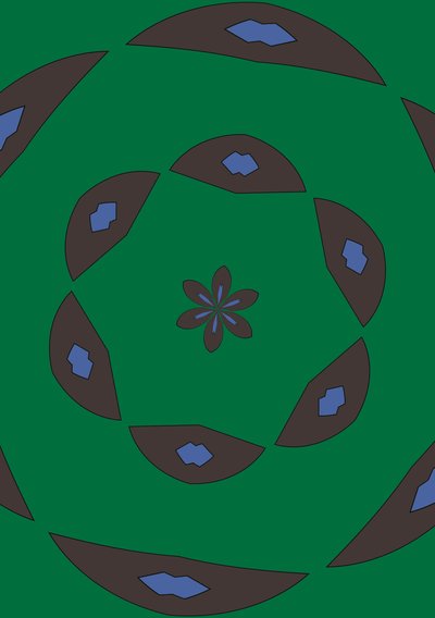 arabesco #8, 2019 de Alex Caminker