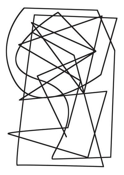 una línea (pulso), 2019 de Alex Caminker