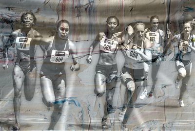 Corriendo hacia la meta, 2019 de Alex Caminker