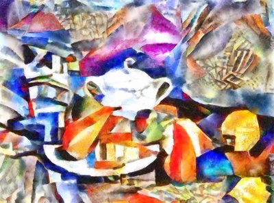 Tetera blanca, 2017 de Alex Caminker