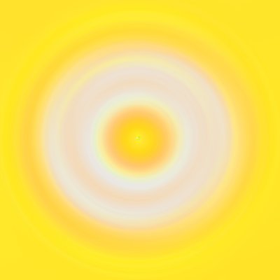 Punto amarillo, 2019 de Alex Caminker