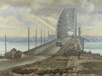 El puente de Nimega, Holanda de Alex Colville