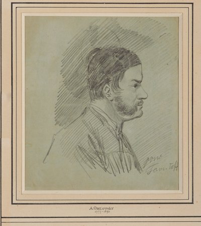 Autorretrato de Alexander Orlowski