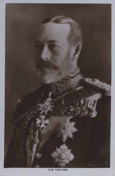 Su Majestad el Rey (foto en b/n) de Alexander Bassano