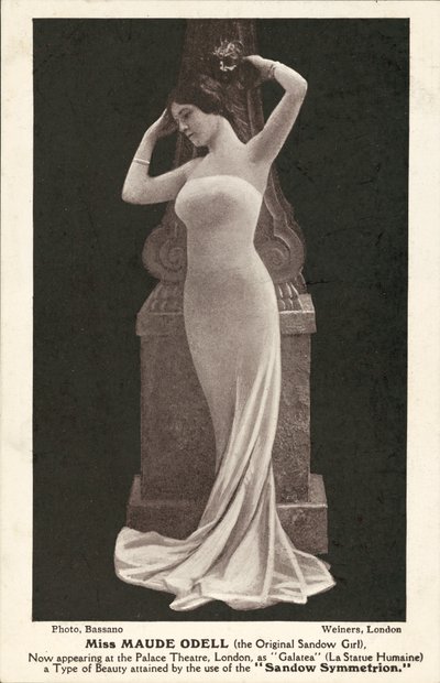 Maude Odell, actriz estadounidense de teatro de Alexander Bassano
