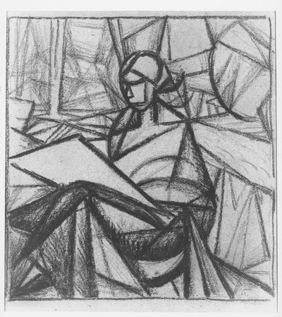 Mujer, 1914-15 de Alexander Bogomazov