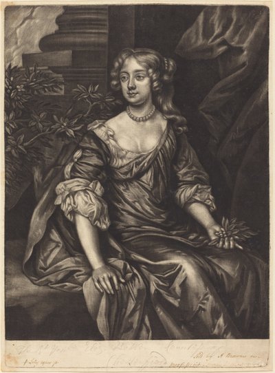 La muy honorable Lady Elizabeth Butler, condesa de Chesterfield de Alexander Browne after Sir Peter Lely