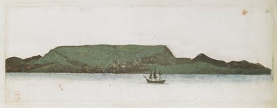 Agregar MS 15507 f.13 Endeavour, frente a las costas de Tierra del Fuego de Alexander Buchan