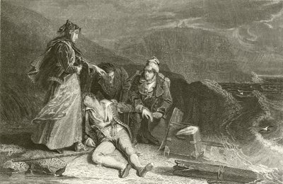 Lumburgh head, de Jarlshof, Naufragio de Cleveland de Alexander Chisholm