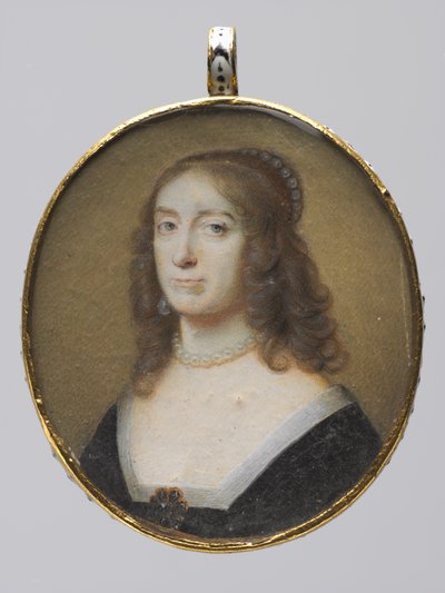Retrato de Elizabeth Stuart, Electora Palatina y Reina de Bohemia, 1630s de Alexander Cooper