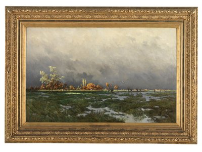 Sol después de la tormenta (óleo sobre lienzo) de Alexander Coosemans