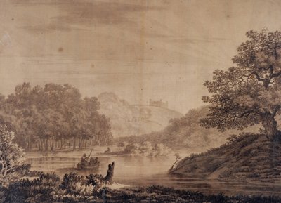 Paisaje italiano de Alexander Cozens
