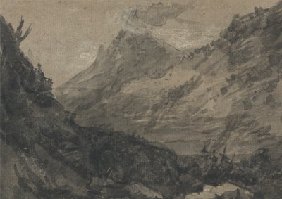 Paisaje montañoso de Alexander Cozens