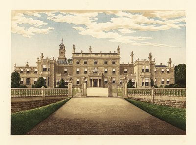 Bulwell Hall, Nottinghamshire, Inglaterra. de Alexander Francis (after) Lydon