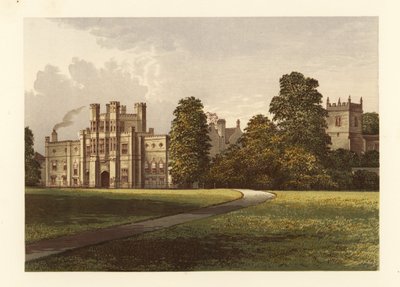 Corte de Coughton, Warwickshire, Inglaterra. de Alexander Francis (after) Lydon