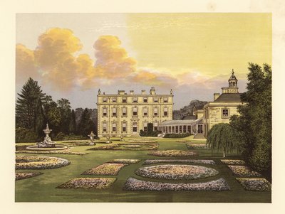 Casa y jardines de Ditchley, Oxfordshire, Inglaterra. de Alexander Francis (after) Lydon