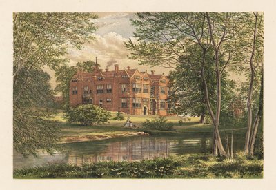 Franks Hall, Farningham, Kent, Inglaterra. de Alexander Francis (after) Lydon