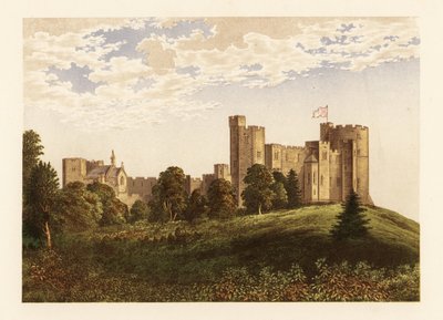 Castillo de Peckforton, Cheshire, Inglaterra. de Alexander Francis (after) Lydon