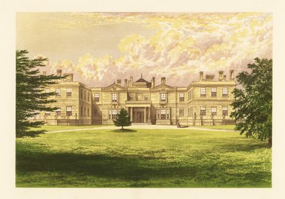 Swithland Hall, Leicestershire, Inglaterra. de Alexander Francis (after) Lydon