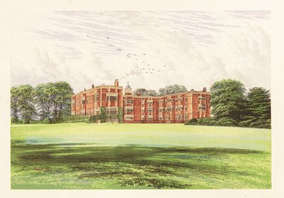 Temple Newsam, Yorkshire, Inglaterra. ,1880 (grabado) de Alexander Francis (after) Lydon