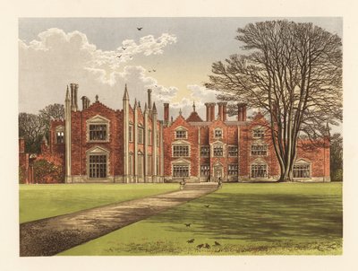 Witchingham Hall, Norfolk, Inglaterra. de Alexander Francis (after) Lydon