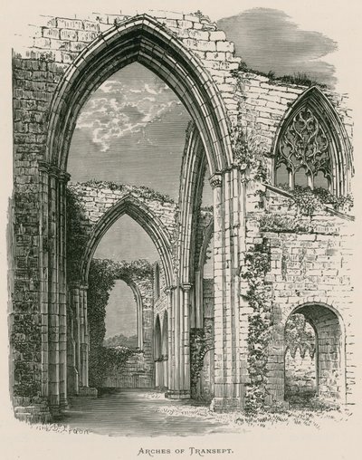 Bolton Priory, Arcos del Transepto de Alexander Francis Lydon