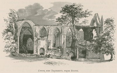 Priorato de Bolton, Coro y Transepto, desde el sur de Alexander Francis Lydon